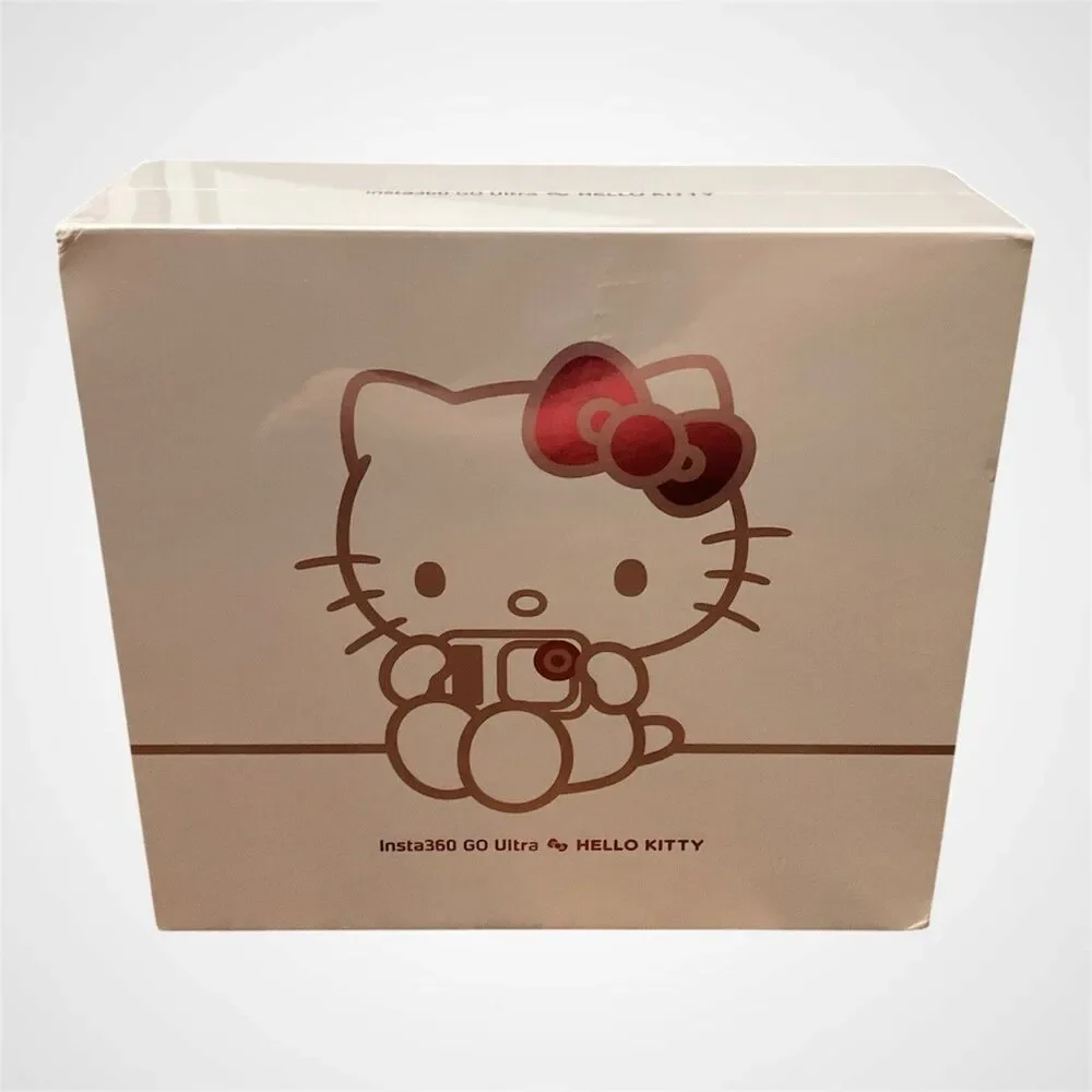 Insta360 GO Ultra Hello Kitty Limited Edition Mini Action Camera In Hand *NEW*